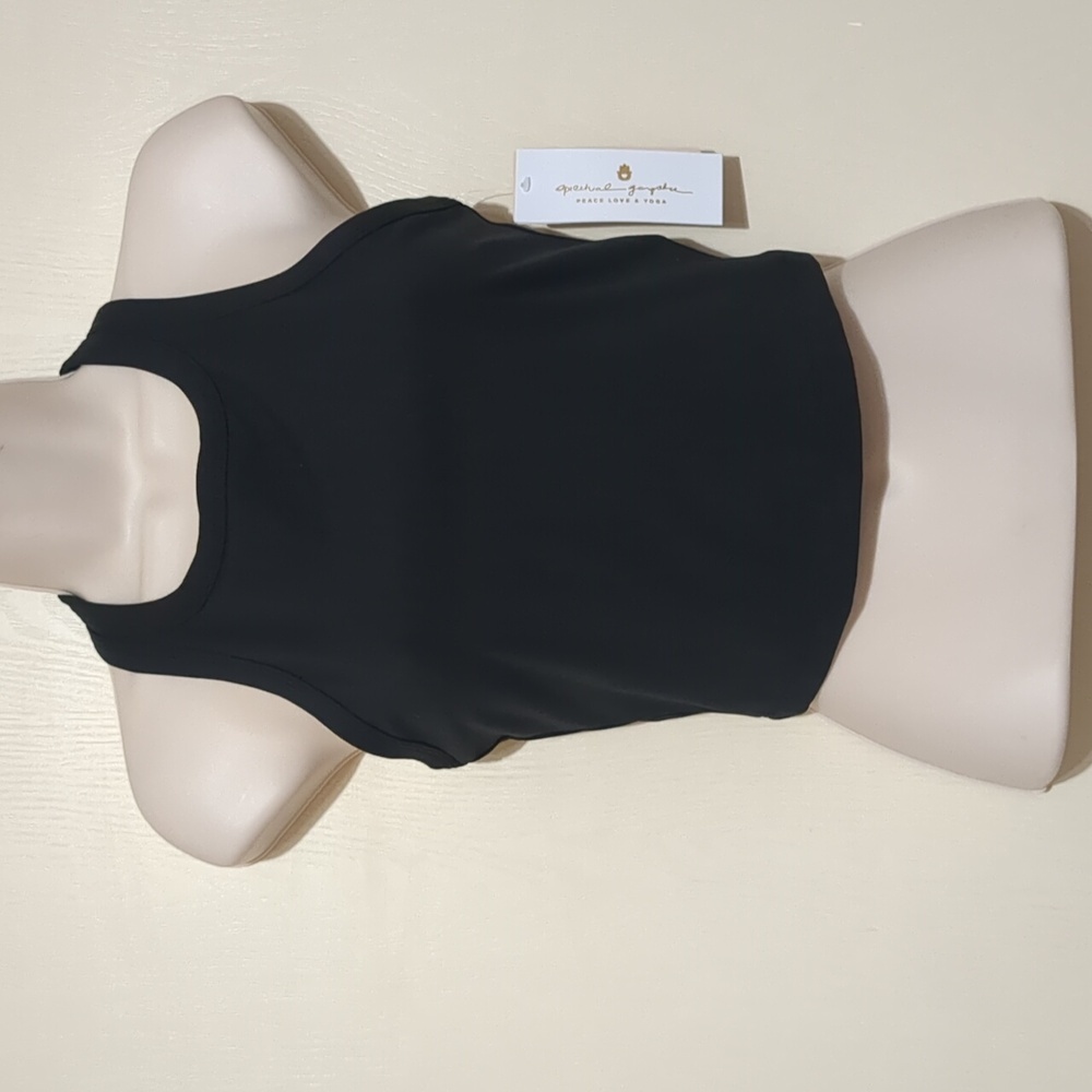 Dream Tech Eco Racer Tank in Black Spiritual Gangster Size Small NWT - Picture 4 of 13
